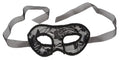 Cottelli ACCESSOIRES Oogmasker met kant en lint - Zwart