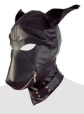 fetish Collection Masker hondvormig met studs - Zwart