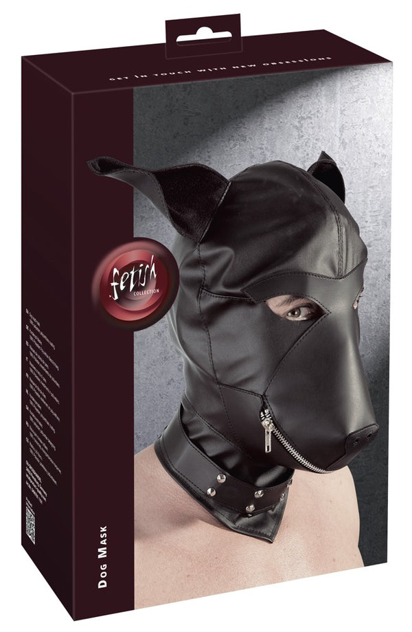 fetish Collection hondvormige capuchon - Zwart - fetish Collection - SKU: 24900991000