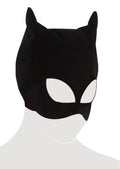 Bad Kitty Kattenmasker met oog- en mondopening - Zwart