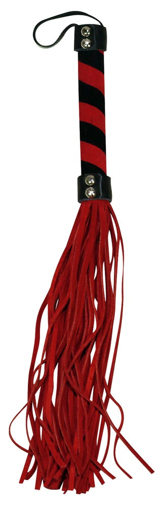 Bad Kitty flogger met zachte blaadjes zweep - Rood - Bad Kitty - SKU: 24902693001