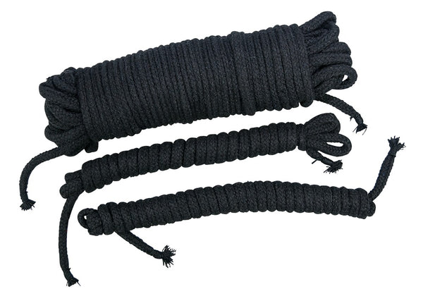 Bad Kitty touwen 20m+2x3m - Zwart - Bad Kitty - SKU: 24903071001