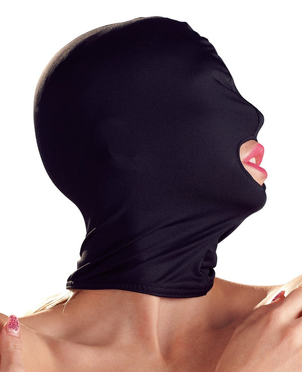 Bad Kitty hoofdmasker met mondopening - Zwart - Bad Kitty - SKU: 24903661001