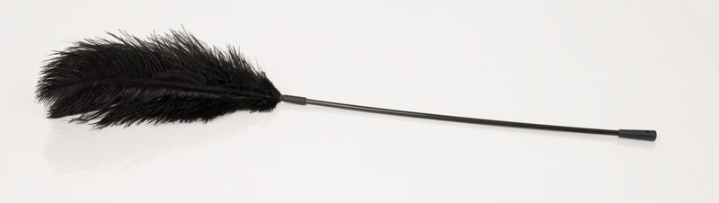 Bad Kitty Toverstaf met veer - Zwart
