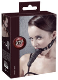 fetish Collection Mondgag met dildo verstelbaar - Zwart
