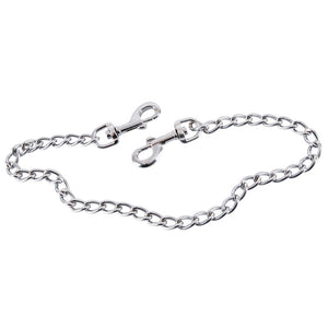 ZADO Ketting bondage met karabijnhaken - Zilver