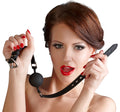 Bad Kitty Gag met ademhalingsgaatjes - Zwart