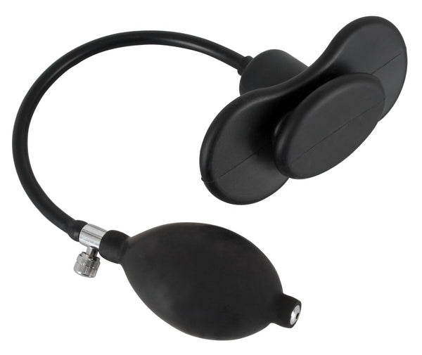 Bad Kitty opblaasbare gag met pomp - Zwart - Bad Kitty - SKU: 24919151001