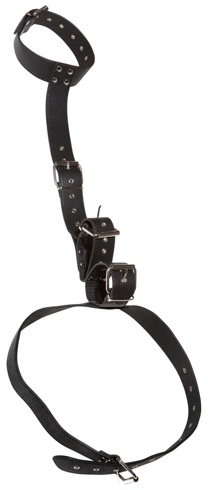 Bad Kitty Nekboeien met handboeien - Zwart - Bad Kitty - SKU: 24921641001