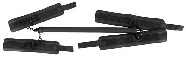 fetish Collection spreidstang met handboeien - Zwart - fetish Collection - SKU: 24928491001