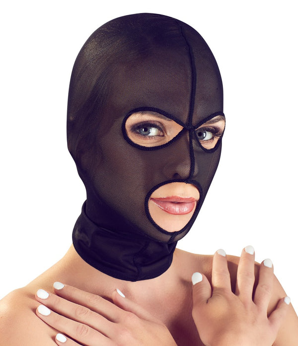 Bad Kitty hoofdmasker met oogmondgaten - Zwart - Bad Kitty - SKU: 24931281001