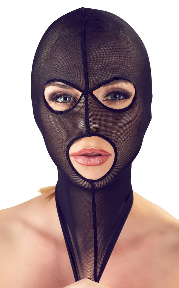 Bad Kitty hoofdmasker met oogmondgaten - Zwart - Bad Kitty - SKU: 24931281001