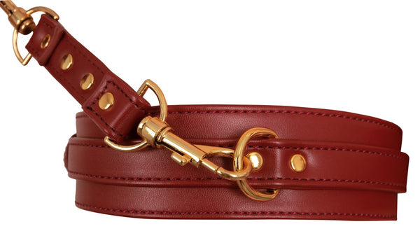 Bad Kitty Dij- en polsrestraints verstelbaar met goudkleurige details - Rood - Bad Kitty - SKU: 24932413001