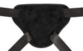 Vegan Fetish Strap-on verstelbaar met zuignap - Zwart