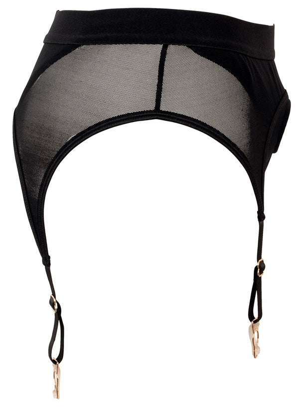 Bad Kitty thong met dubbellaagse opening - Zwart - Bad Kitty - SKU: 24935781041