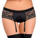 Bad Kitty Strap-on slipje XS - Zwart