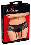 Bad Kitty Strap-on slipje XS - Zwart