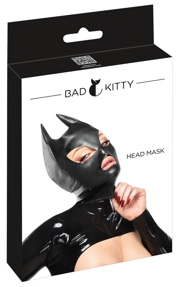 Bad Kitty Hoofdmasker - Zwart - Bad Kitty - SKU: 24936321001