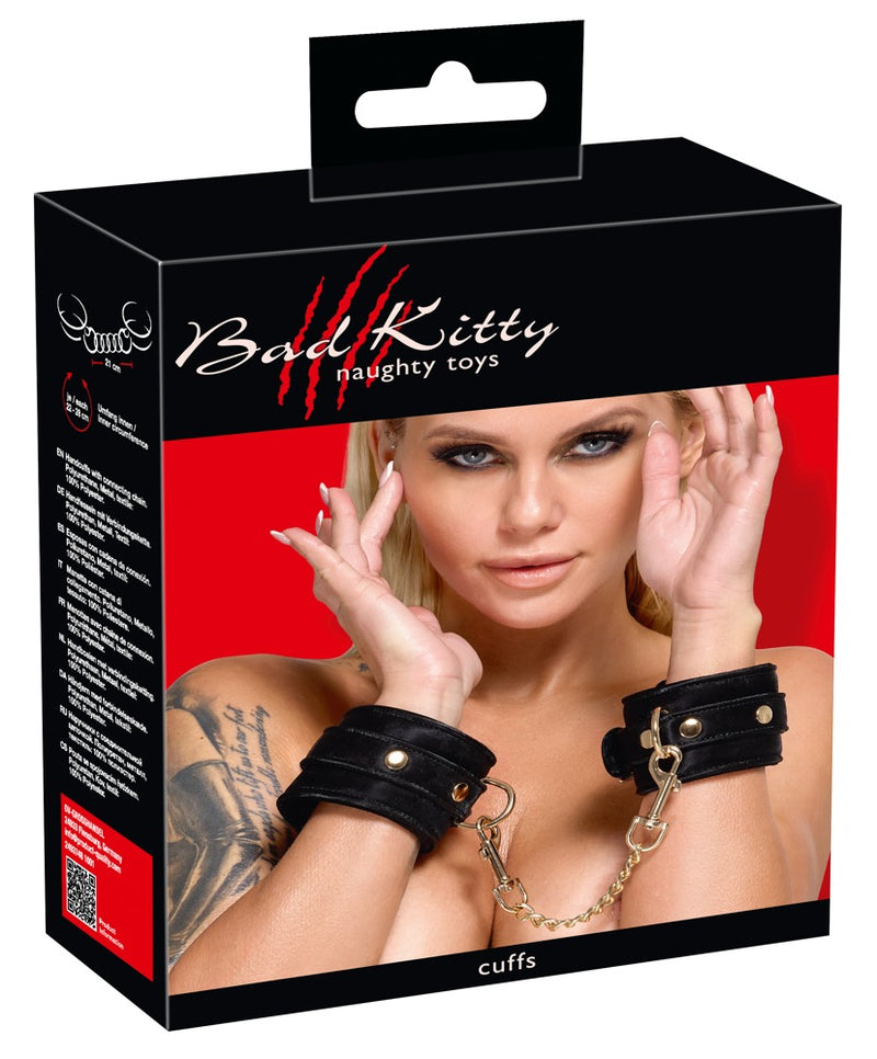 Bad Kitty Handboeien - Zwart