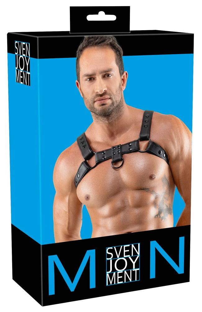 Svenjoyment Borst harnas - Zwart