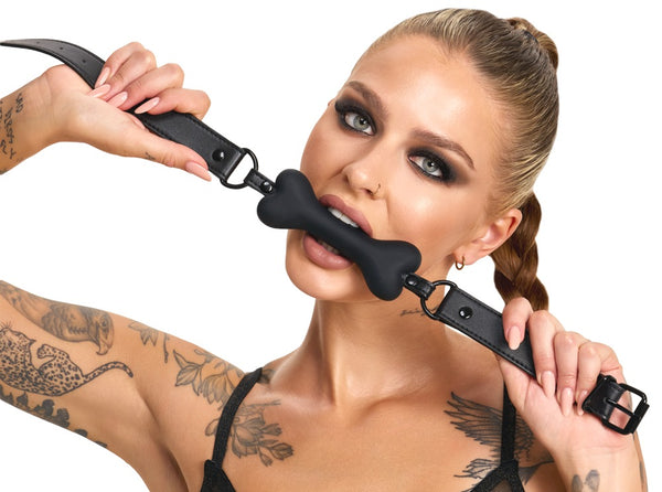 Bad Kitty Hondenbot Gag - Zwart - Bad Kitty - SKU: 24938291001