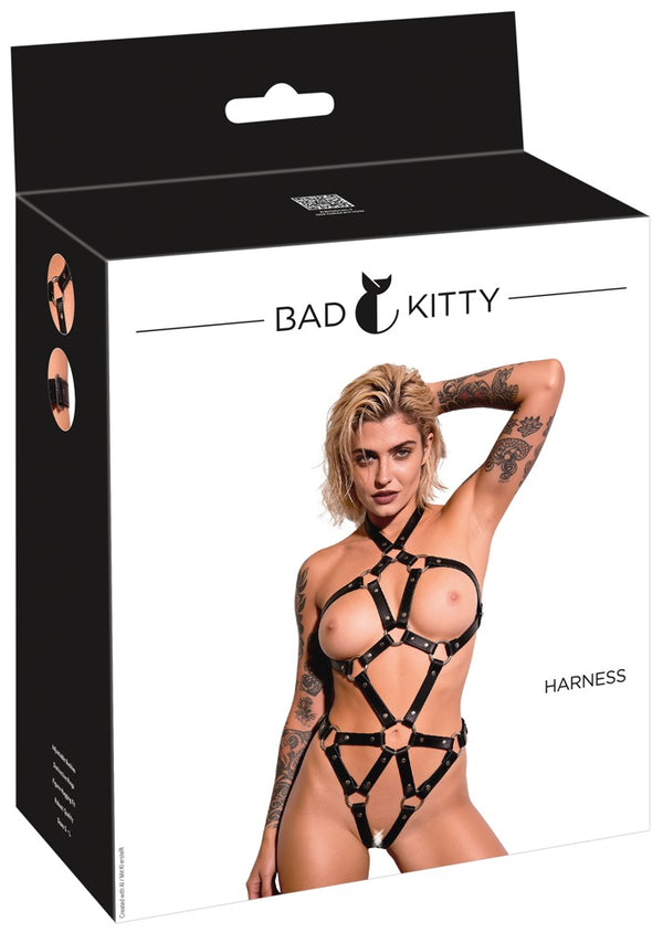 Bad Kitty Harnas - Zwart - Bad Kitty - SKU: 24938701101