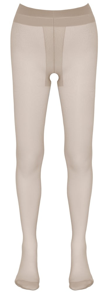 Cottelli LEGWEAR kruisloze panty - Huidskleur Licht - Cottelli LEGWEAR - SKU: 25100575031