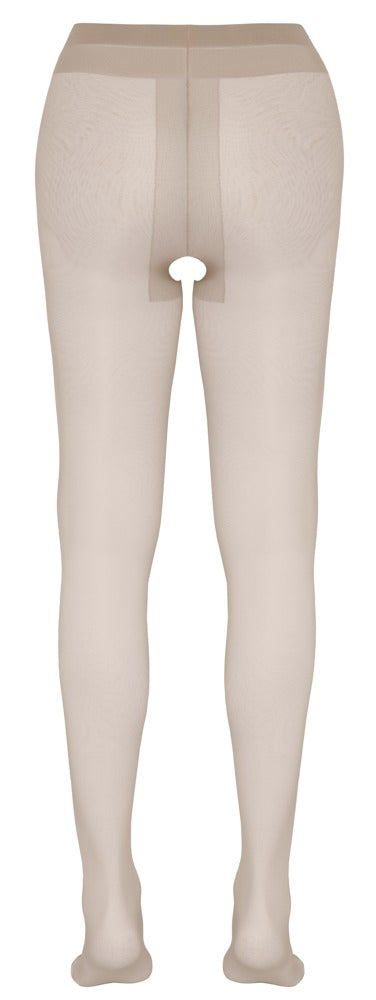 Cottelli LEGWEAR kruisloze panty - Huidskleur Licht - Cottelli LEGWEAR - SKU: 25100575031