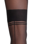 Cottelli LEGWEAR Kruisloze panty - Zwart