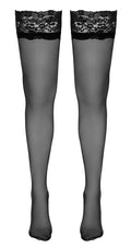 Cottelli LEGWEAR stockings Overval - Zwart