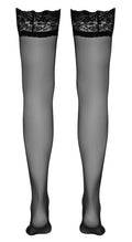 Cottelli LEGWEAR stockings Overval - Zwart