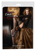 Cottelli LEGWEAR Hold-up kousen met 12 cm kant - Zwart