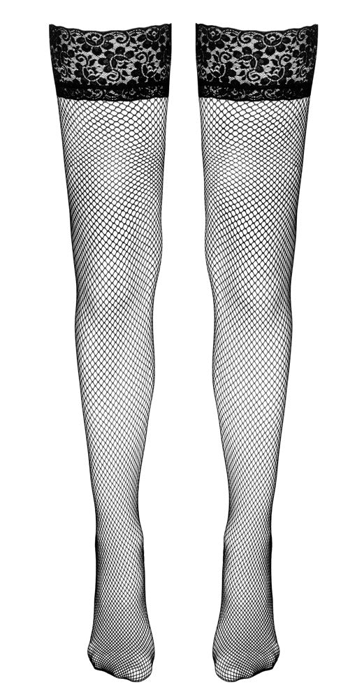Cottelli LEGWEAR hold-up kousen Overval - Zwart - Cottelli LEGWEAR - SKU: 25206131611
