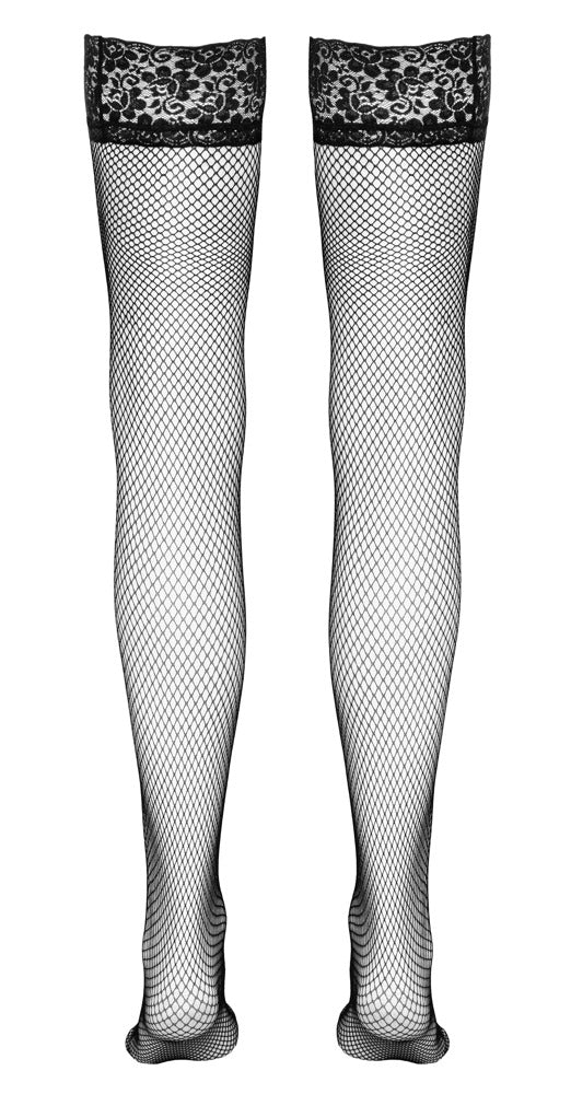 Cottelli LEGWEAR hold-up kousen Overval - Zwart - Cottelli LEGWEAR - SKU: 25206131611