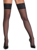 Cottelli LEGWEAR hold-up kousen met kantrand 1 - Zwart