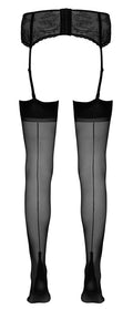 Cottelli LEGWEAR fluweelzachte kousen 1 - Zwart