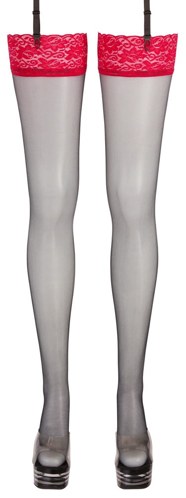 Cottelli LEGWEAR Cottelli Stockings - Zwart