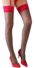 Cottelli LEGWEAR Cottelli Stockings - Zwart