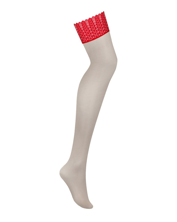 Obsessive Ingridia kousen - Rood - Obsessive - SKU: 25407203121