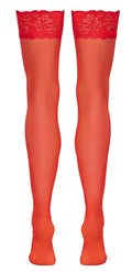 Cottelli LEGWEAR Stockings - Rood