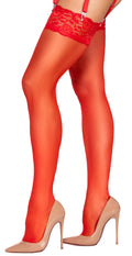 Cottelli LEGWEAR Stockings - Rood
