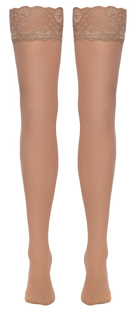 Cottelli LEGWEAR Stockings - Huidskleur - Cottelli LEGWEAR - SKU: 25407895021