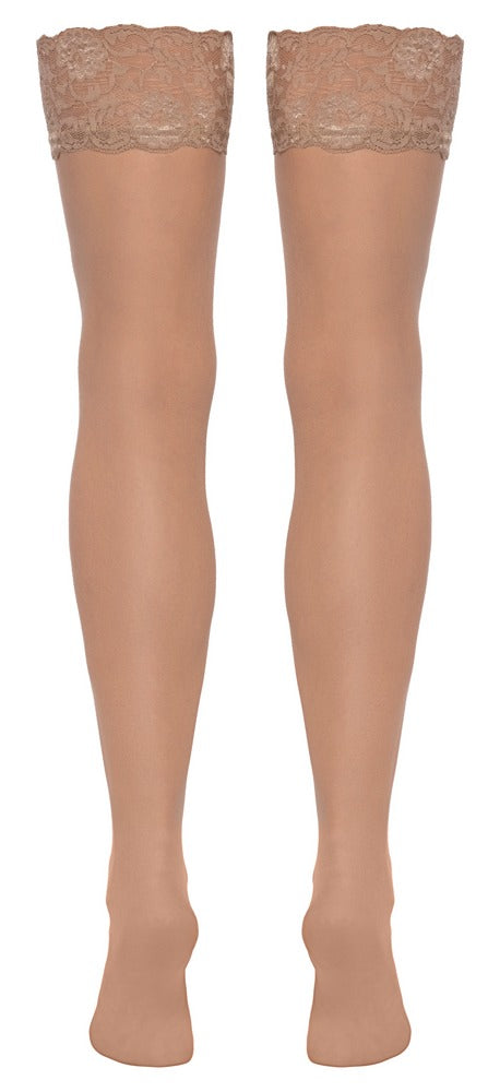 Cottelli LEGWEAR Stockings - Huidskleur - Cottelli LEGWEAR - SKU: 25407895021
