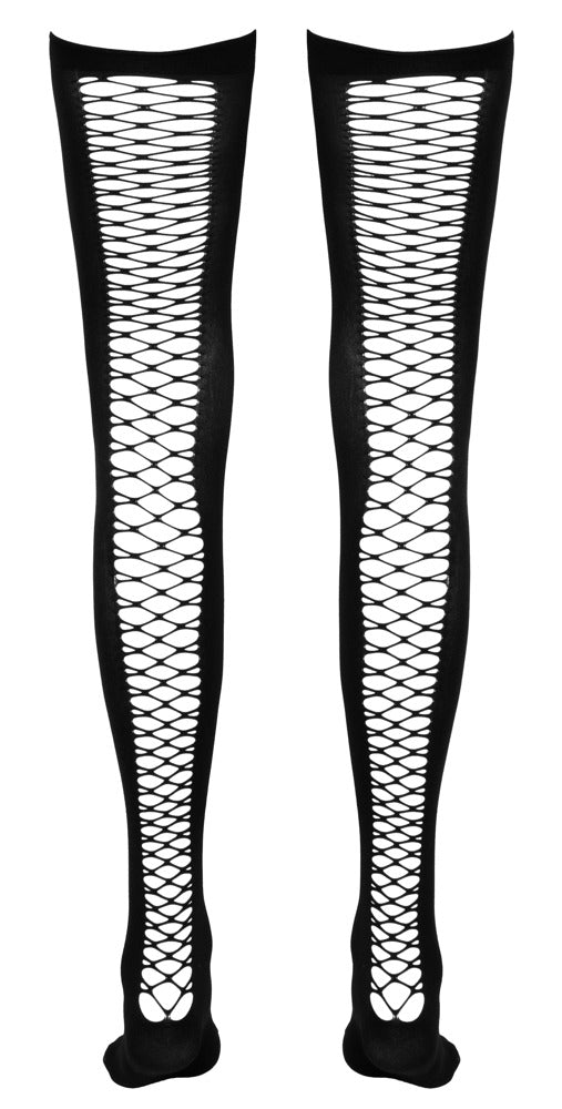 Cottelli LEGWEAR Stockings - Zwart - Cottelli LEGWEAR - SKU: 25408271111