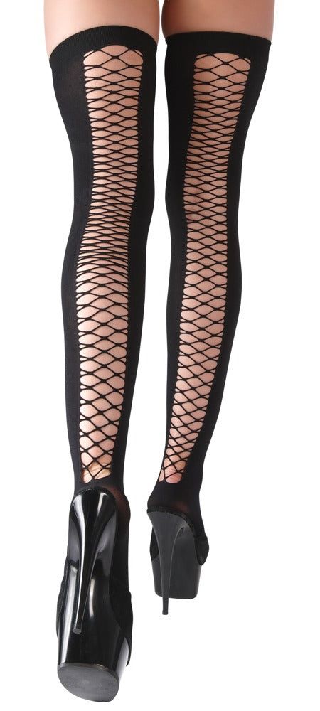 Cottelli LEGWEAR Stockings - Zwart - Cottelli LEGWEAR - SKU: 25408271111