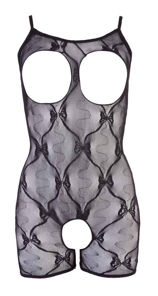 NO:XQSE catsuit met kijkgaatjes - Zwart - NO:XQSE - SKU: 25501131111