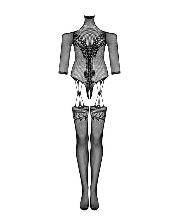 Obsessive G333 bodystocking - Zwart - Obsessive - SKU: 25516671101