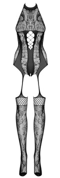 Obsessive Catsuit - Zwart