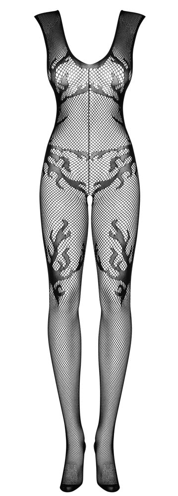 Obsessive Catsuit - Zwart - Obsessive - SKU: 25518021101
