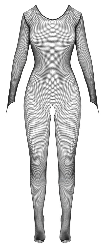 Fantasy by Cottelli kruisloos catsuit - Zwart - Fantasy by Cottelli - SKU: 25518961101
